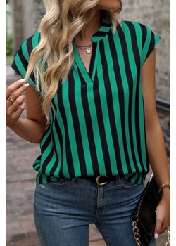 Bluzka KRESILDA GREEN ze sklepu Ivet Shop w kategorii Bluzki damskie - zdjęcie 171280896