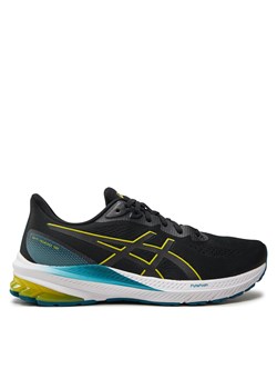 Buty do biegania Asics Gt-1000 12 1011B631 Czarny ze sklepu eobuwie.pl w kategorii Buty sportowe męskie - zdjęcie 171281208