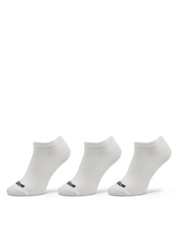 Skarpety stopki unisex adidas Thin Linear Low-Cut Socks 3 Pairs HT3447 Biały ze sklepu eobuwie.pl w kategorii Skarpetki męskie - zdjęcie 171281396