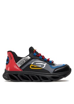 Sneakersy Skechers Flex Glide 403840L/BKMT Black/Multi ze sklepu eobuwie.pl w kategorii Buty sportowe dziecięce - zdjęcie 171283235