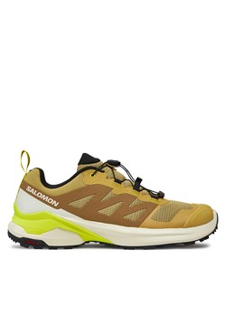 Buty do biegania Salomon X-Adventure L47451300 Khaki ze sklepu eobuwie.pl w kategorii Buty sportowe męskie - zdjęcie 171283419