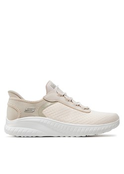 Sneakersy Skechers Bobs Squad Chaos-In Color 117504/OFWT White ze sklepu eobuwie.pl w kategorii Buty sportowe damskie - zdjęcie 171284365