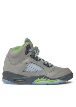 Buty Nike Air Jordan 5 Retro (GS) DQ3734 003 Silver/Green Bean/Flint Grey ze sklepu eobuwie.pl w kategorii Buty sportowe dziecięce - zdjęcie 171284538