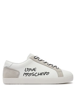 Sneakersy LOVE MOSCHINO JA15512G0IIAC10A Biały ze sklepu eobuwie.pl w kategorii Trampki damskie - zdjęcie 171285477