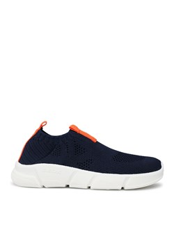 Półbuty Geox J Aril B. A J02DMA 0006K C0820 Navy/Orange ze sklepu eobuwie.pl w kategorii Buty sportowe dziecięce - zdjęcie 171285949