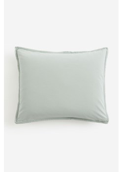 H & M - Bawełniana poszewka na poduszkę - Zielony ze sklepu H&M w kategorii Poszewki na poduszki - zdjęcie 171286205