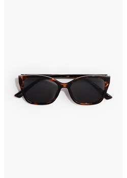 H & M - Okulary przeciwsłoneczne - Brązowy ze sklepu H&M w kategorii Okulary przeciwsłoneczne damskie - zdjęcie 171286209