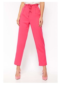 Nife Spodnie w kolorze różowym ze sklepu Limango Polska w kategorii Spodnie damskie - zdjęcie 171286266