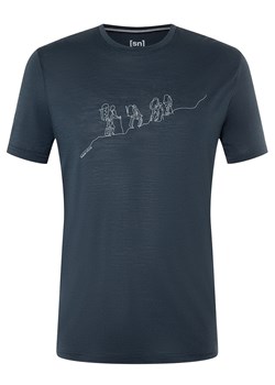 super.natural Koszulka &quot;Hiking&quot; w kolorze granatowym ze sklepu Limango Polska w kategorii T-shirty męskie - zdjęcie 171286318