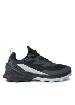 Salomon Trekkingi Cross Over 2 GORE-TEX L47271100 Szary ze sklepu MODIVO w kategorii Buty trekkingowe damskie - zdjęcie 171290877