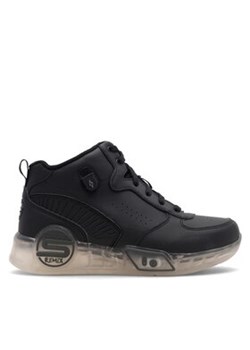 Skechers Sneakersy S-LIGHTS REMIX 400620L BLK Czarny ze sklepu MODIVO w kategorii Buty sportowe dziecięce - zdjęcie 171290948