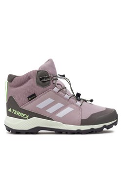 adidas Buty Terrex Mid GORE-TEX Hiking ID3328 Fioletowy ze sklepu MODIVO w kategorii Buty trekkingowe dziecięce - zdjęcie 171291179