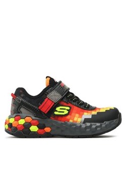 Skechers Sneakersy MINECRAFT Meag-Craft 2.0 402204L/BKRD Czarny ze sklepu MODIVO w kategorii Buty sportowe dziecięce - zdjęcie 171291267