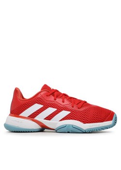 adidas Buty Barricade Tennis Shoes HP9696 Czerwony ze sklepu MODIVO w kategorii Buty sportowe dziecięce - zdjęcie 171291375