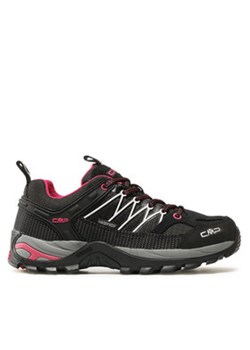 CMP Trekkingi Rigel Low Wmn Trekking Shoes Wp 3Q54456 Czarny ze sklepu MODIVO w kategorii Buty trekkingowe damskie - zdjęcie 171291497