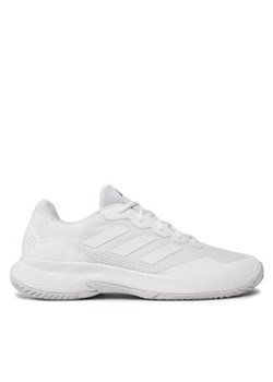 adidas Buty Gamecourt 2.0 Tennis Shoes IG9568 Biały ze sklepu MODIVO w kategorii Buty sportowe męskie - zdjęcie 171292148