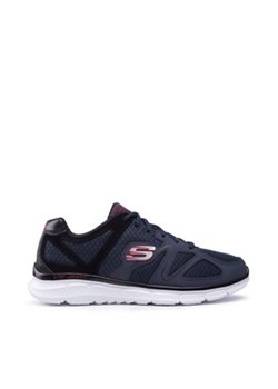 Skechers Sneakersy Flash Point 58350/NVBK Granatowy ze sklepu MODIVO w kategorii Buty sportowe męskie - zdjęcie 171292717
