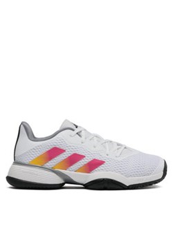 adidas Buty Barricade Tennis HP9697 Biały ze sklepu MODIVO w kategorii Buty sportowe damskie - zdjęcie 171293537