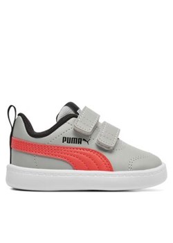 Puma Sneakersy Courtflex V2 V Inf 371544-32 Szary ze sklepu MODIVO w kategorii Trampki dziecięce - zdjęcie 171294149