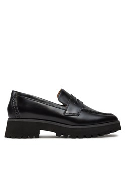 Loafersy Clarks Stayso Edge 26174705 Black Leather ze sklepu eobuwie.pl w kategorii Półbuty damskie - zdjęcie 171296348