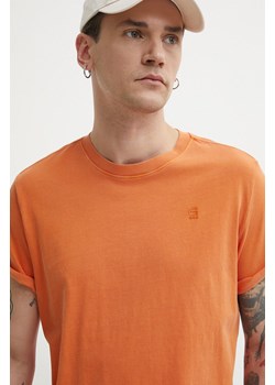 G-Star Raw t-shirt bawełniany x Sofi Tukker męski kolor pomarańczowy gładki ze sklepu ANSWEAR.com w kategorii T-shirty męskie - zdjęcie 171296647