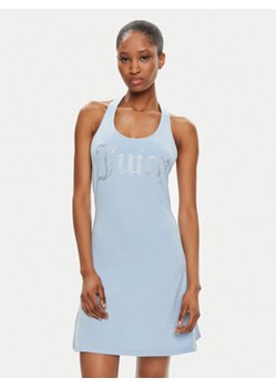 Juicy Couture Sukienka letnia Hector JCWED24311 Niebieski Slim Fit ze sklepu MODIVO w kategorii Sukienki - zdjęcie 171297398