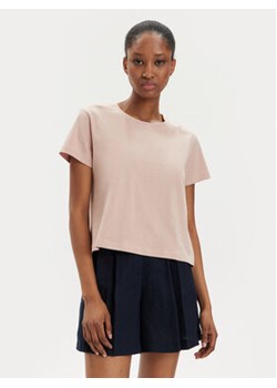 Sisley T-Shirt 3I1XL101S Różowy Boxy Fit ze sklepu MODIVO w kategorii Bluzki damskie - zdjęcie 171297416