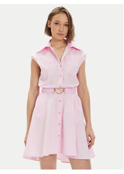 Pinko Sukienka koszulowa Anaceta 103111 A1P4 Różowy Regular Fit ze sklepu MODIVO w kategorii Sukienki - zdjęcie 171297526