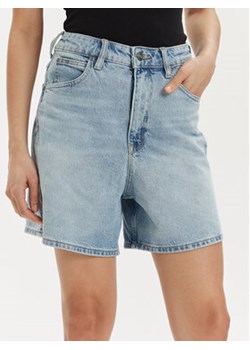 Lee Szorty jeansowe Stella 112348985 Niebieski Wide Leg ze sklepu MODIVO w kategorii Szorty - zdjęcie 171297608