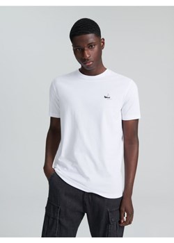Sinsay - Koszulka z nadrukiem - biały ze sklepu Sinsay w kategorii T-shirty męskie - zdjęcie 171298249