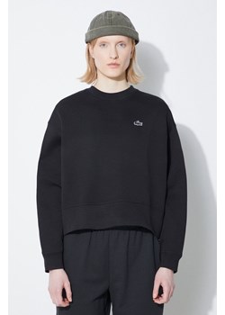 Lacoste bluza damska kolor czarny gładka SF5614 ze sklepu PRM w kategorii Bluzy damskie - zdjęcie 171298488