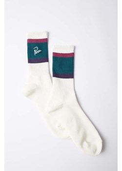 by Parra skarpetki The Usual Crew Socks kolor biały 51260 ze sklepu PRM w kategorii Skarpetki damskie - zdjęcie 171298687