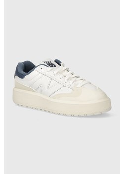 New Balance sneakersy skórzane kolor biały CT302VA ze sklepu PRM w kategorii Trampki damskie - zdjęcie 171298717