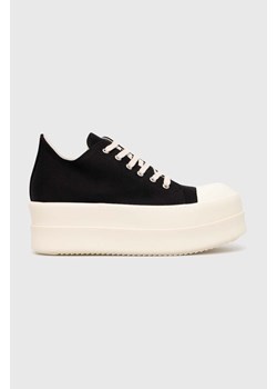 Rick Owens tenisówki Woven Shoes Double Bumper Low Sneaks męskie kolor czarny DU01D1832.NDK.911 ze sklepu PRM w kategorii Trampki męskie - zdjęcie 171298745