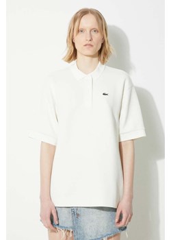 Lacoste polo damski kolor biały PF1660 ze sklepu PRM w kategorii Bluzki damskie - zdjęcie 171298899