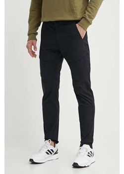 Napapijri spodnie M-Carchi Cargo męskie kolor czarny proste NP0A4I4T0411 ze sklepu PRM w kategorii Spodnie męskie - zdjęcie 171298925