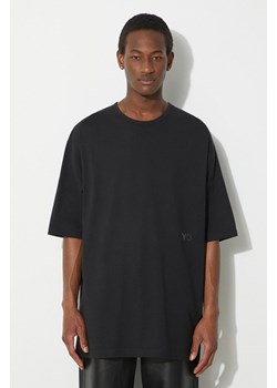 Y-3 t-shirt bawełniany Boxy Tee kolor czarny gładki IR7109 ze sklepu PRM w kategorii T-shirty męskie - zdjęcie 171299128