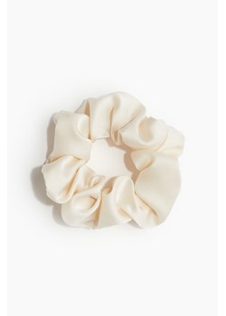 H & M - Satynowa gumka do włosów - Biały ze sklepu H&M w kategorii Gumki do włosów - zdjęcie 171299238