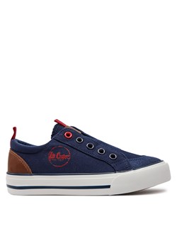 Tenisówki Lee Cooper LCW-24-31-2279K Navy ze sklepu eobuwie.pl w kategorii Trampki dziecięce - zdjęcie 171299396