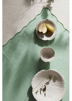 H & M - Obrus z falistym brzegiem - Zielony ze sklepu H&M w kategorii Obrusy i bieżniki - zdjęcie 171299746