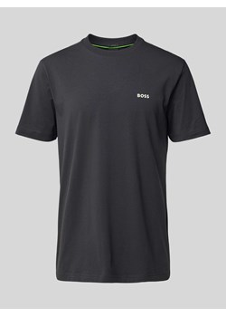 T-shirt z detalem z logo ze sklepu Peek&Cloppenburg  w kategorii T-shirty męskie - zdjęcie 171301767