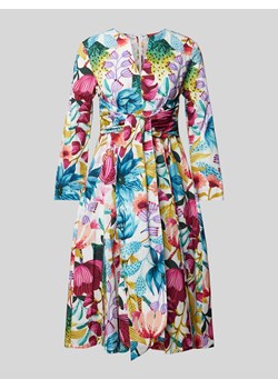 Sukienka midi w kwiatowe wzory ze sklepu Peek&Cloppenburg  w kategorii Sukienki - zdjęcie 171302669