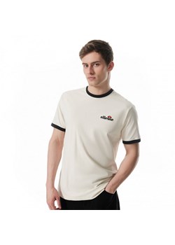 Męski t-shirt z nadrukiem Ellesse Meduno T-Shirt - beżowy ze sklepu Sportstylestory.com w kategorii T-shirty męskie - zdjęcie 171309126