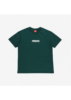 Damski t-shirt z nadrukiem Prosto Classy - zielony ze sklepu Sportstylestory.com w kategorii Bluzki damskie - zdjęcie 171309376