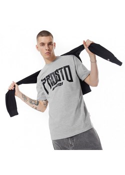 Męski t-shirt z nadrukiem Prosto Triz - szary ze sklepu Sportstylestory.com w kategorii T-shirty męskie - zdjęcie 171309516