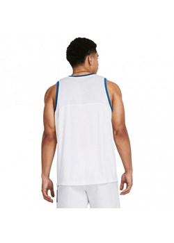 Męski top do koszykówki Under Armour UA Baseline Performance Tank - biały ze sklepu Sportstylestory.com w kategorii T-shirty męskie - zdjęcie 171309696
