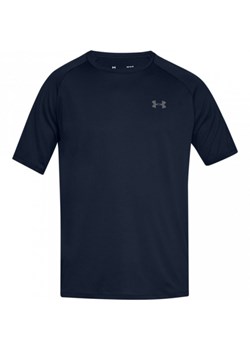 Męska koszulka treningowa UNDER ARMOUR Tech 2.0 SS Tee - granatowa ze sklepu Sportstylestory.com w kategorii T-shirty męskie - zdjęcie 171310615