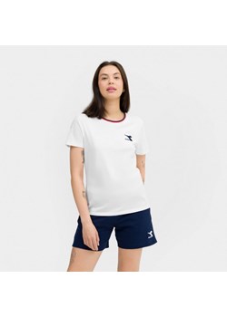 Damski t-shirt z nadrukiem Diadora T-shirt SS Tweener - biały ze sklepu Sportstylestory.com w kategorii Bluzki damskie - zdjęcie 171312835