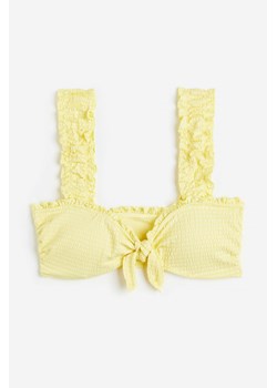 H & M - Góra od kostiumu - Żółty ze sklepu H&M w kategorii Stroje kąpielowe - zdjęcie 171313328