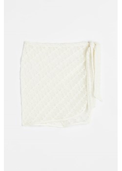 H & M - Sarong o wyglądzie szydełkowej robótki - Biały ze sklepu H&M w kategorii Akcesoria plażowe - zdjęcie 171313376